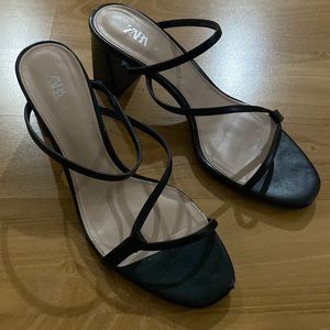 Black Strappy Sandal